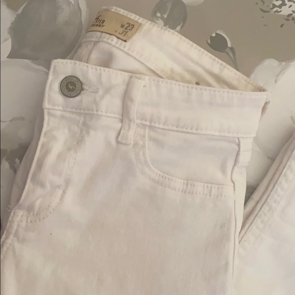 White Hollister Jeans